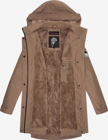 NAVAHOO Between-seasons coat 'Deike' in Beige