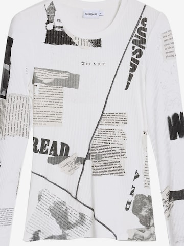 Desigual Футболка в Белый: спереди