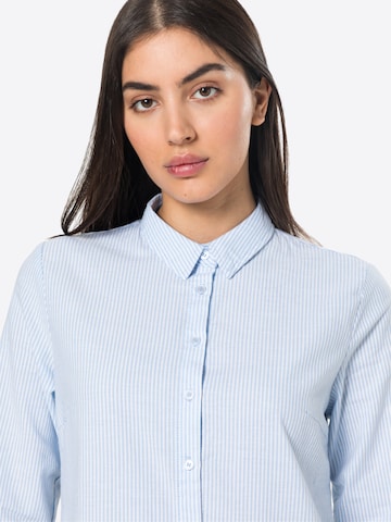 Fransa Blouse 'Oxford' in Blauw