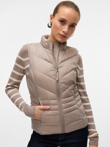 VERO MODA Mellény 'VMSORAYASIV' - szürke: elől