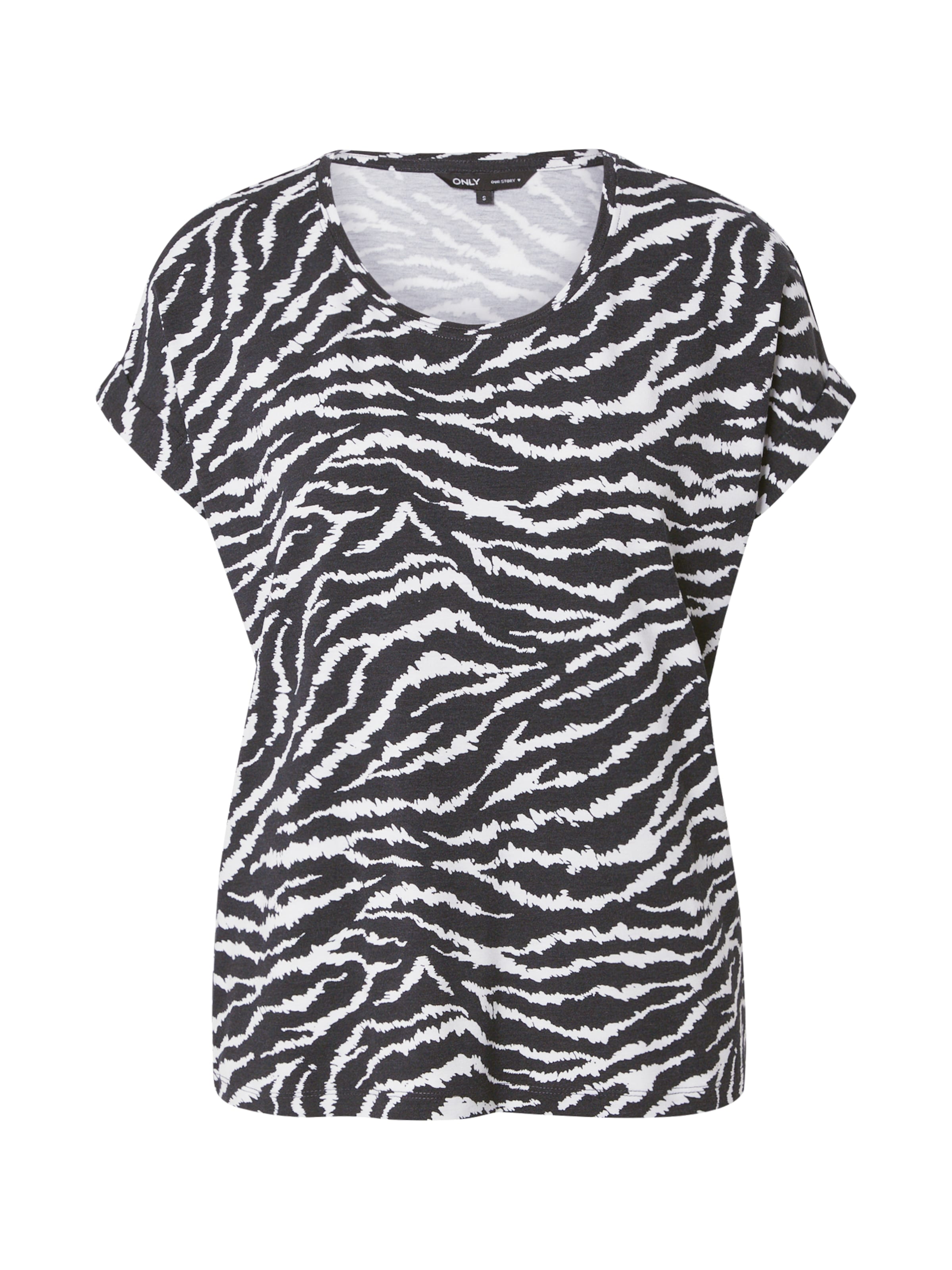 ONLY Футболка 'ONLMOSTER' в Белый: спереди