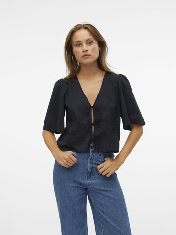 VERO MODA Bluse 'ELENA' in Schwarz