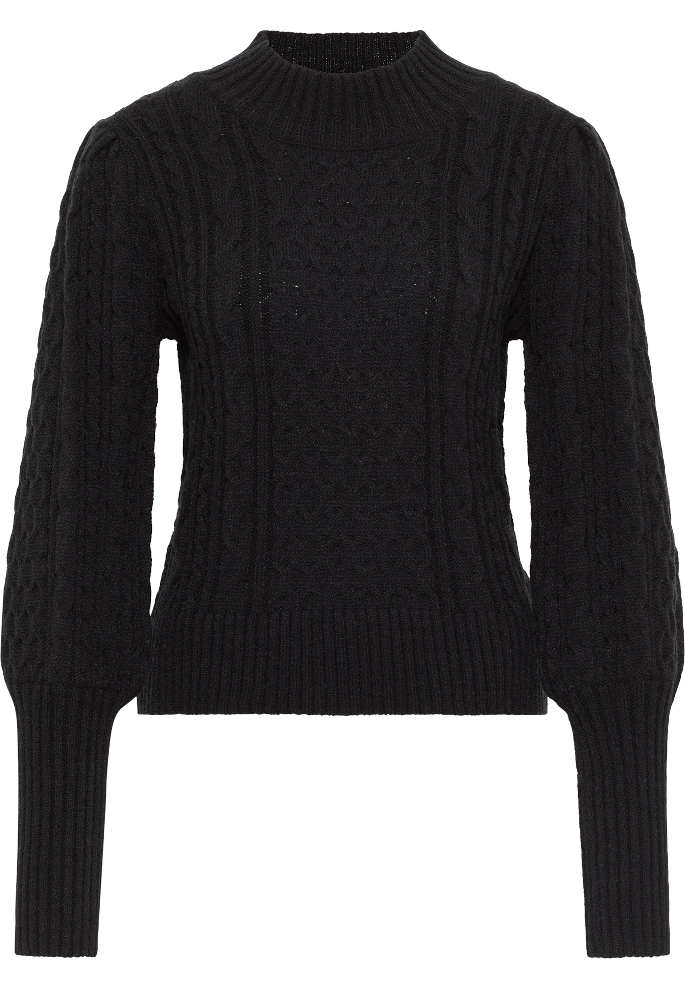 faina Sveter - Čierna: predná strana