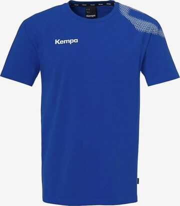 KEMPA Funkcionalna majica | modra barva: sprednja stran