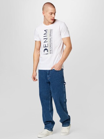 TOM TAILOR DENIM T-Shirt in Weiß