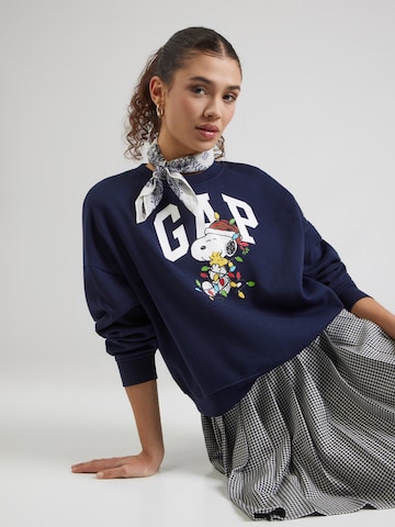 GAP Суичър в синьо: отпред