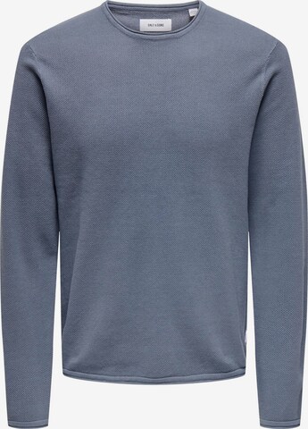 Only & Sons Pullover 'Felix' in Blau: Vorderseite