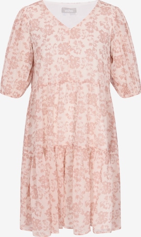 Usha - Vestido 'Casual' em rosa: frente