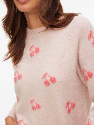 VERO MODA Sweater 'VMDoffy' in Pink