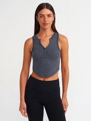 Dilvin Bluse 'Blusen' in Grau: Vorderseite