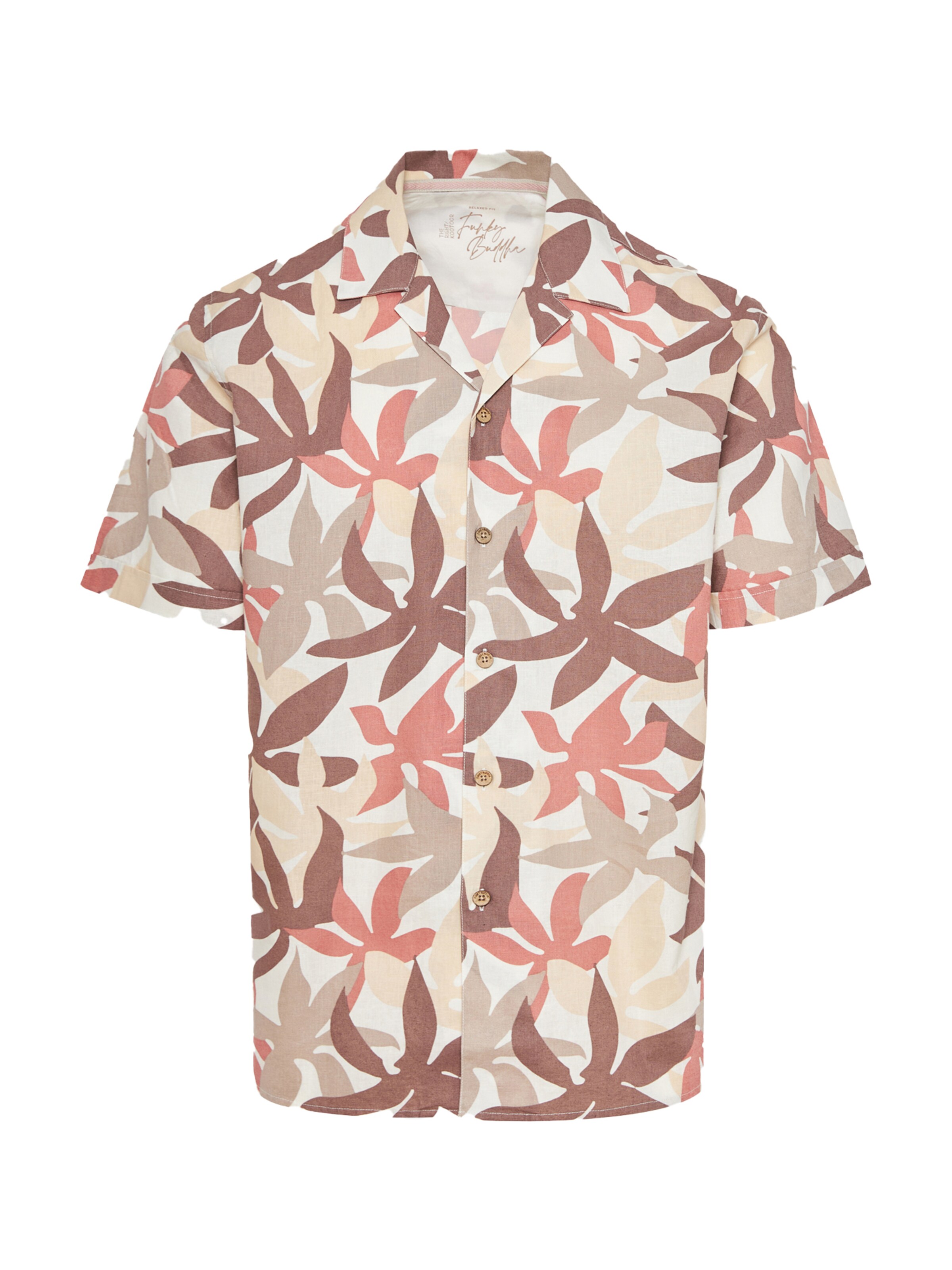 Funky Buddha Regular fit Ing - vegyes színek: elől