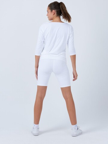 SPORTKIND Funktionsshirt '3/4 Loose Fit'‌‌‌‌‌‌‌‌‌ in Weiß