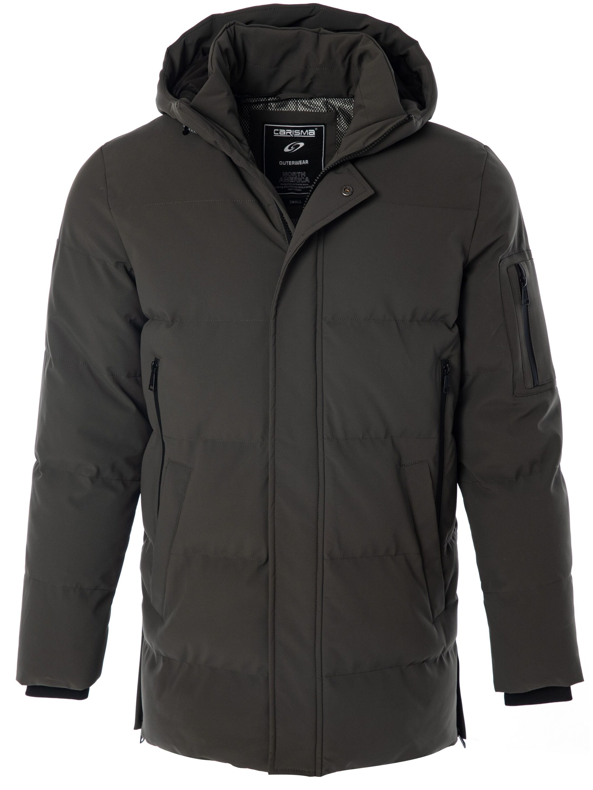 CARISMA Winterjas '1228' in Groen: voorkant