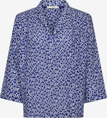 ESPRIT Blouse in Blauw: voorkant