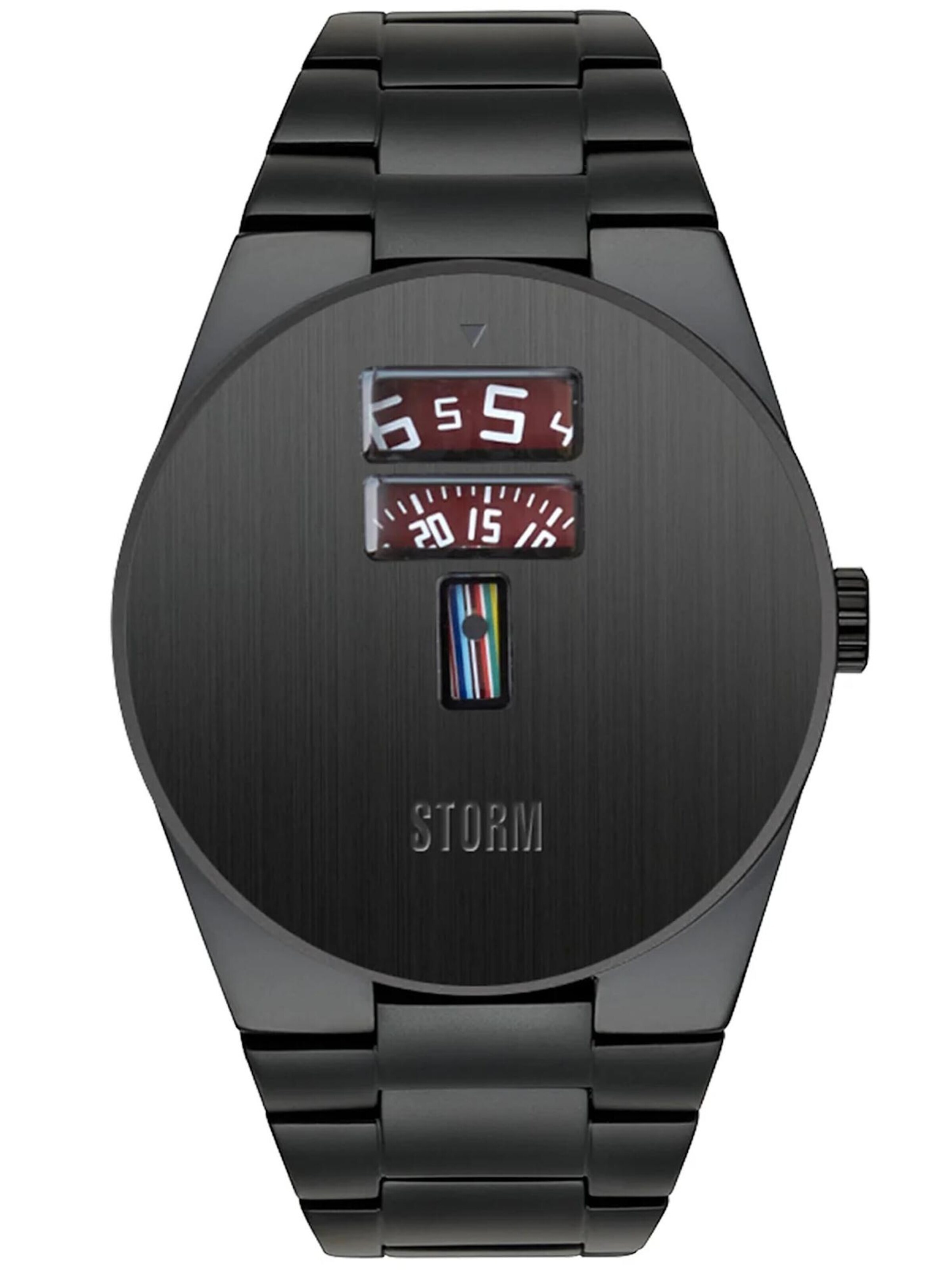 STORM Analog Watch 'Oston' in Black: front