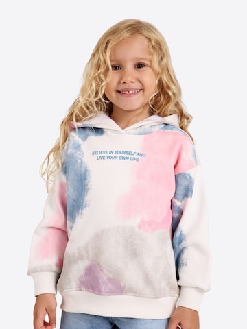 Sweat-shirt Solang en blanc : devant