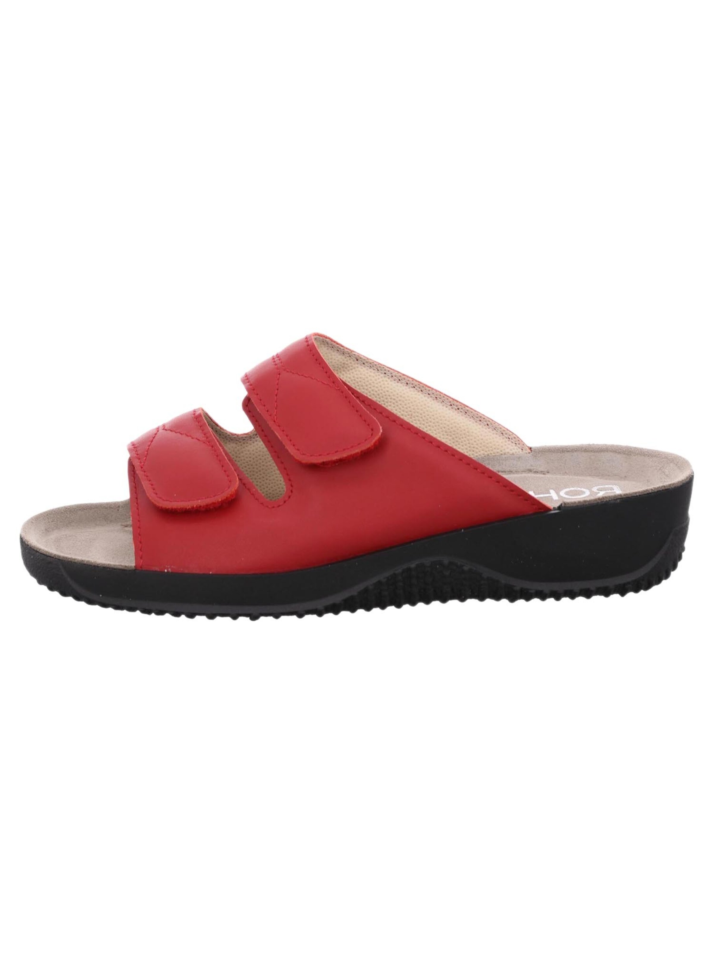 ROHDE Slippers 'Soltau' in Red: front