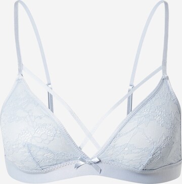 Hunkemöller - Triángulo Sujetador 'Corby' en azul: frente