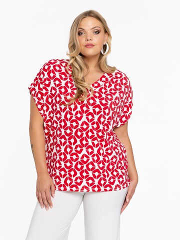 YOEK Shirt in Red: front