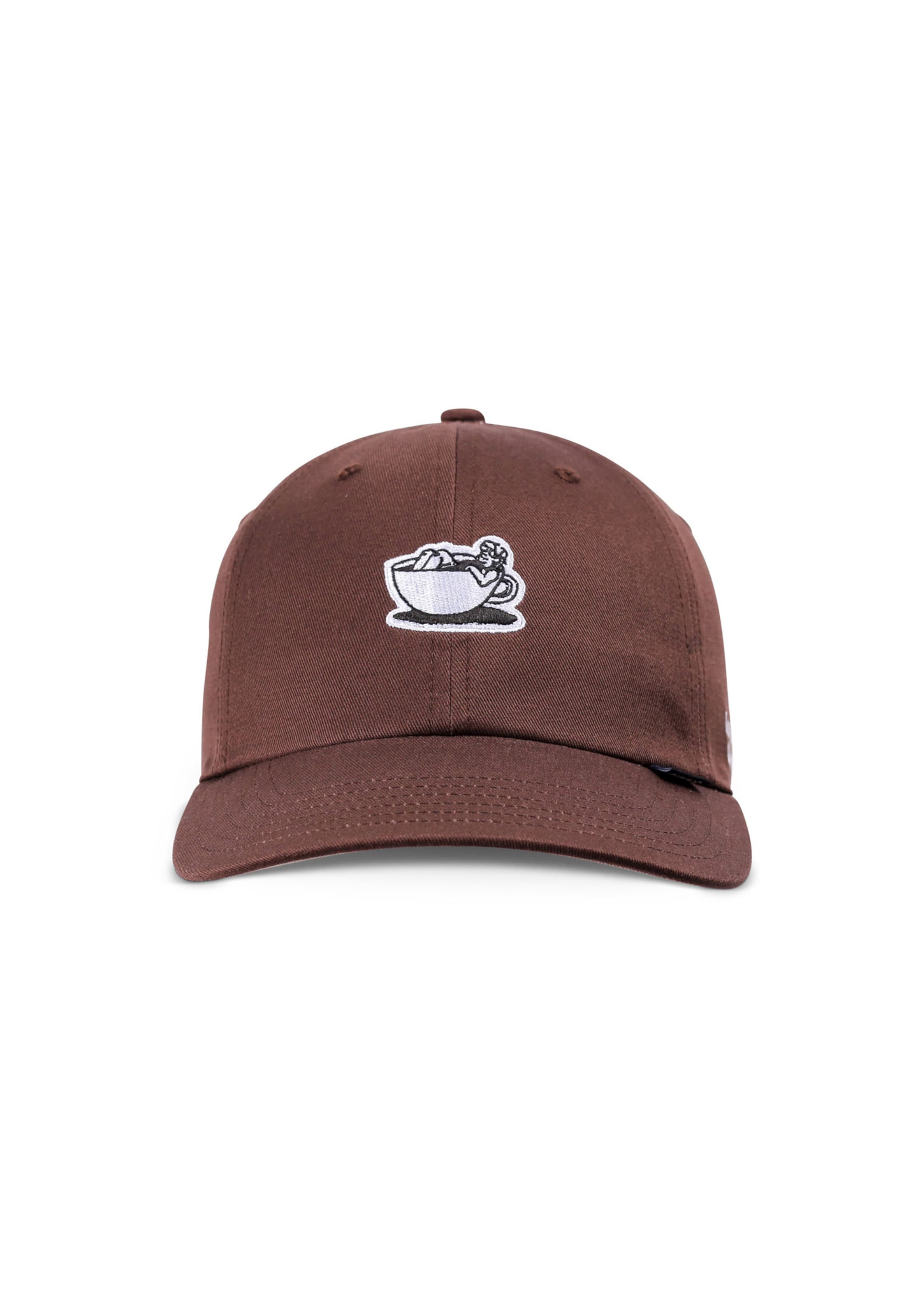 Casquette 'Guy in a Cup' DJINNS en marron