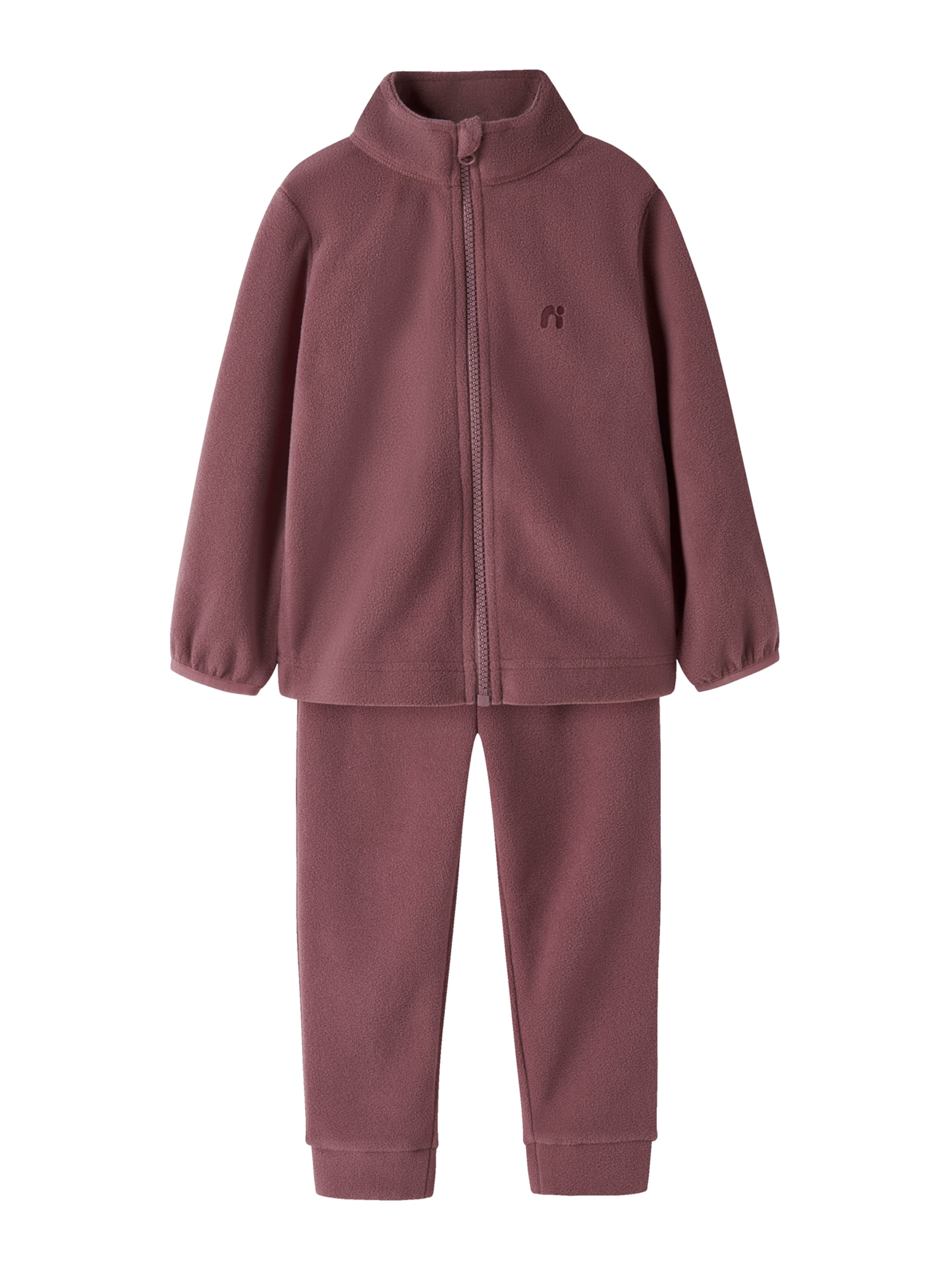 NAME IT Костюм для бега 'NMNSPEKTRA' в Ярко-розовый: спереди