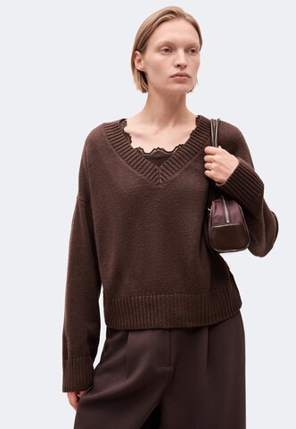HOLLISTER Sweater in Brown