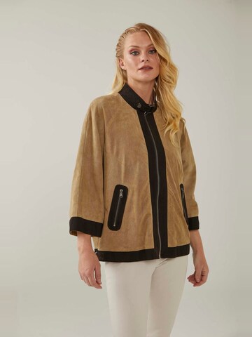 Ikigai the City Übergangsjacke in Braun: Vorderseite