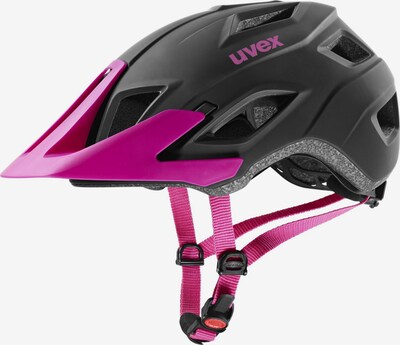 UVEX Fahrradhelm 'Access' in fuchsia / schwarz, Produktansicht
