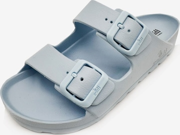 thies Mules 'thies 1856 ® Ecofoam Sandal vegan' in Blue: front