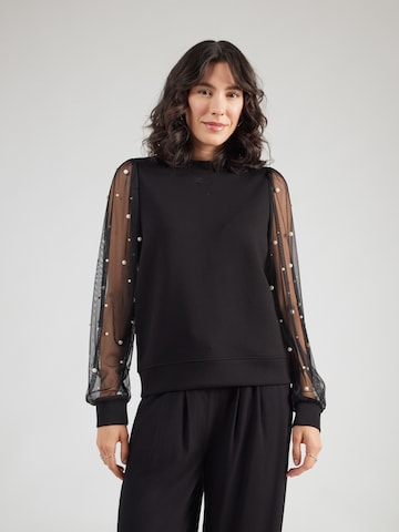 Karl Lagerfeld Sweatshirt in Schwarz: Vorderseite