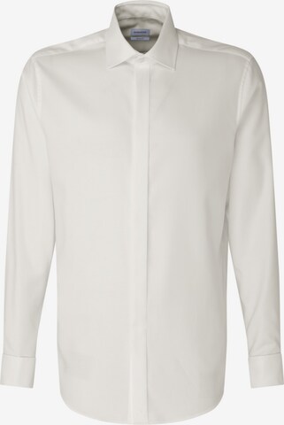 Chemise business SEIDENSTICKER en blanc : devant