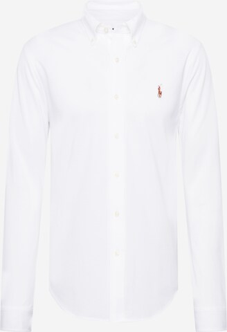 Camicia di Polo Ralph Lauren in bianco: frontale