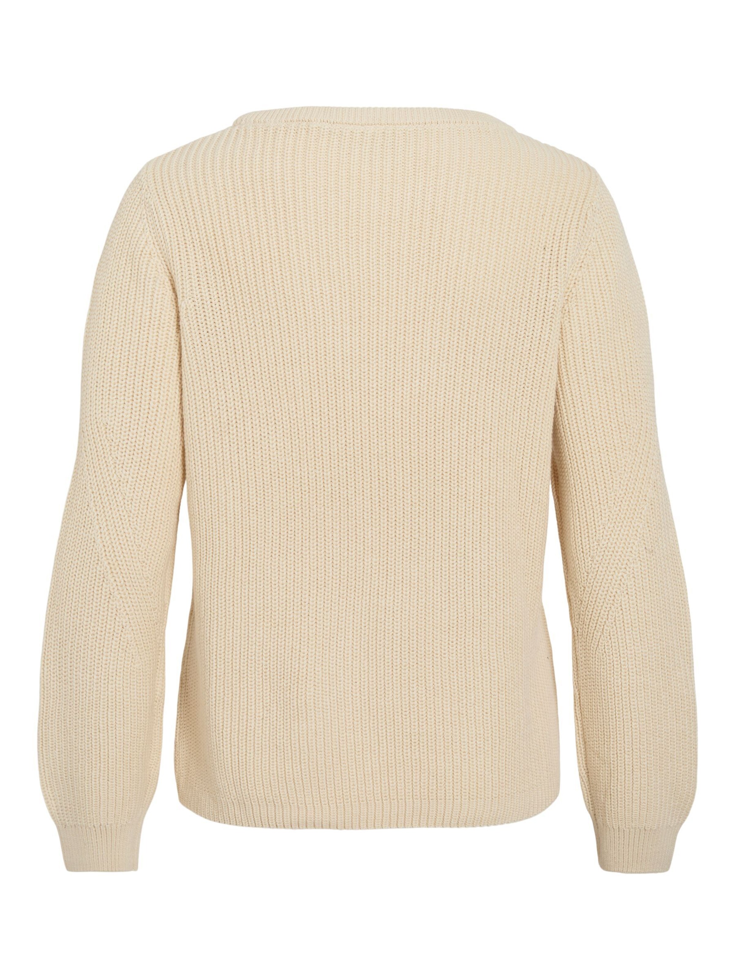 VILA Pullover 'VIChing' i beige