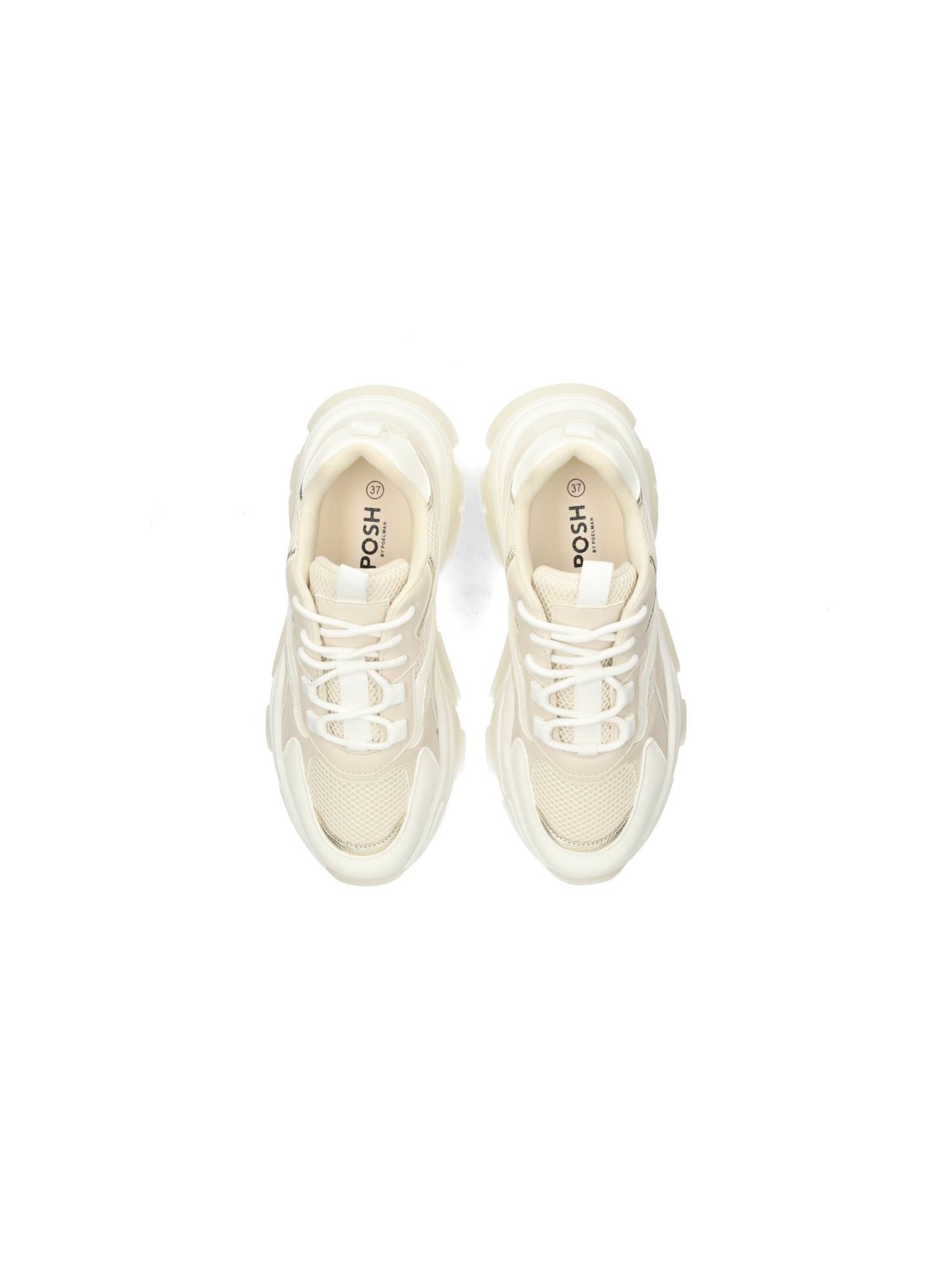 POSH by Poelman Sneakers laag 'Polly' in Wit