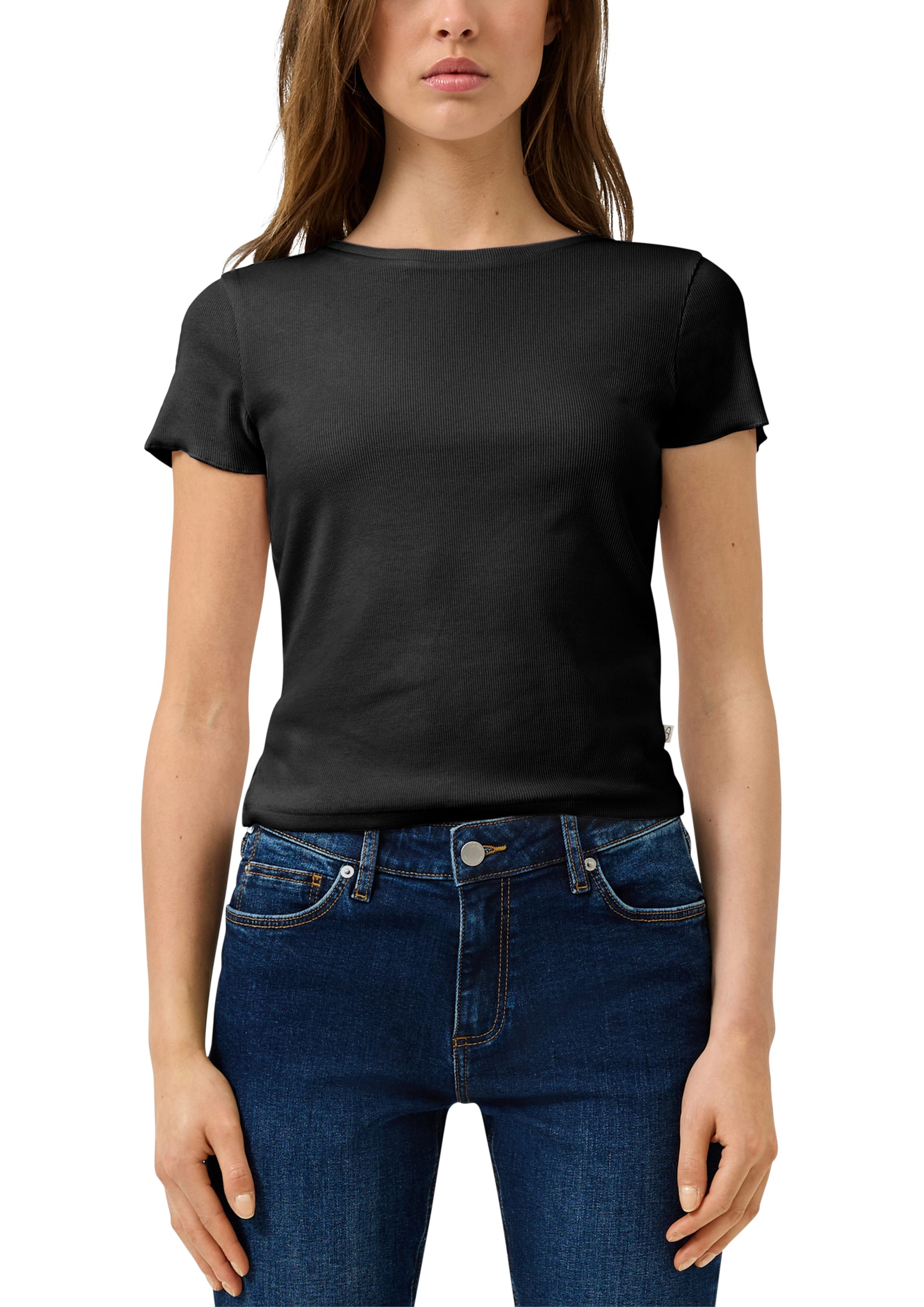 QS Shirt in Zwart