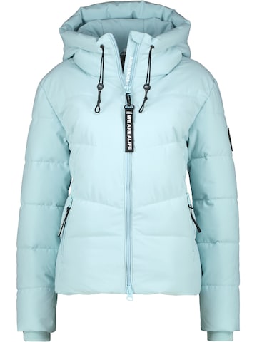 alife & kickin Winterjacke 'Michaela'‌‌‌‌‌‌ in Blau: Vorderseite