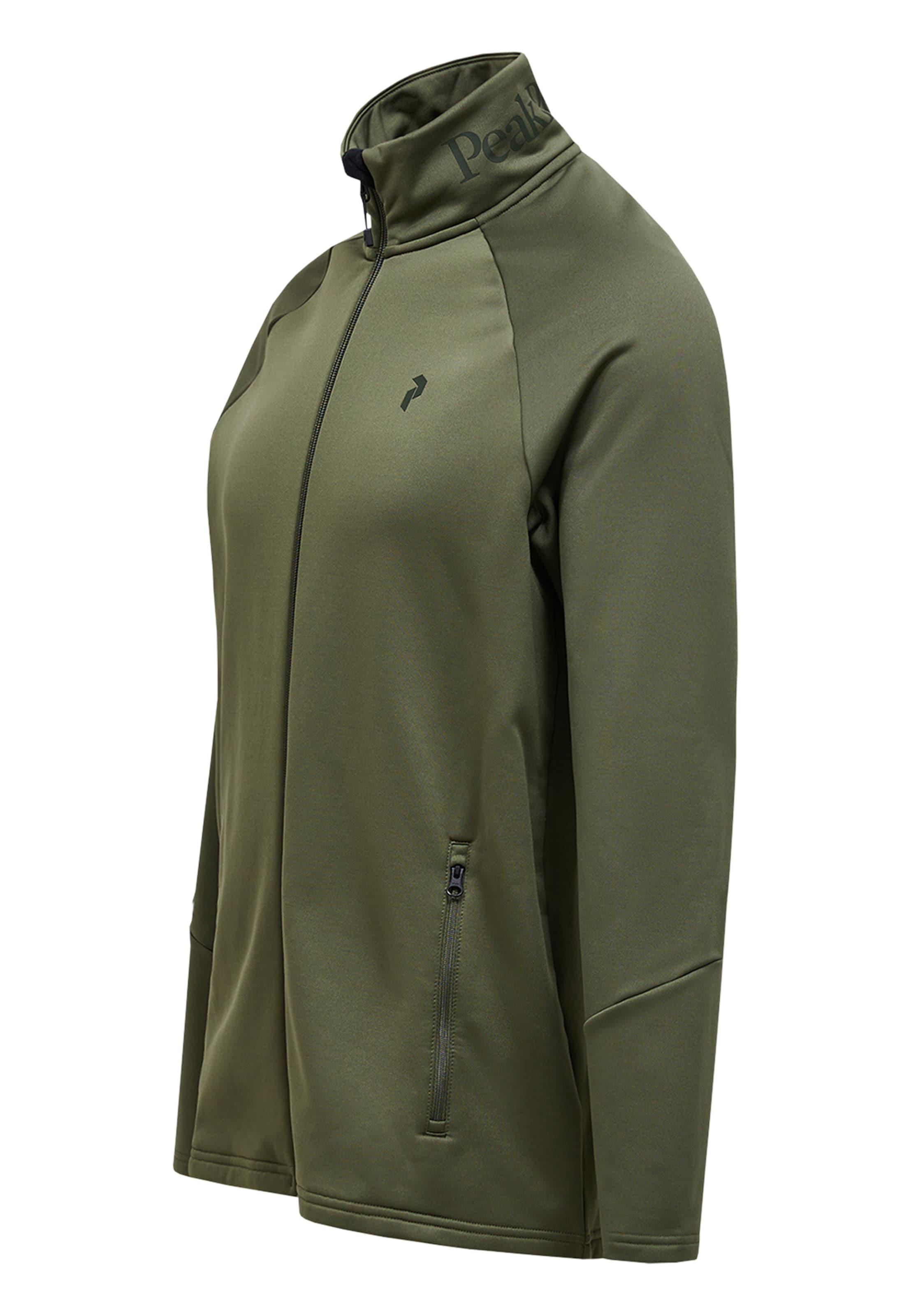Veste en polaire PEAK PERFORMANCE en vert