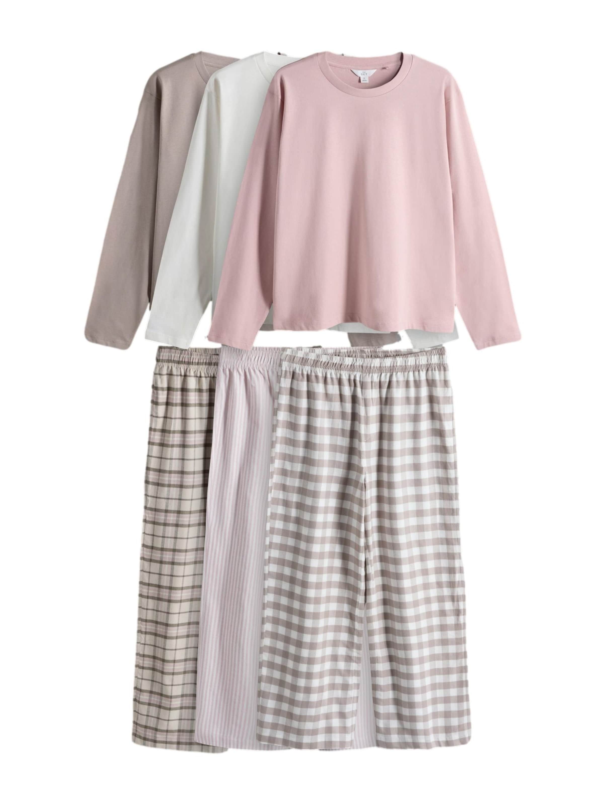 The Set Pyžamo – béžová: přední strana