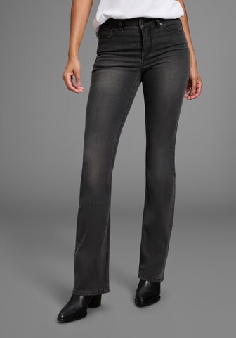 ARIZONA Bootcut Jeans in Grau: Vorderseite