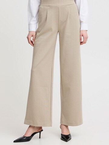 Wide leg Pantaloni chino ' BYRizetta ' di b.young in beige