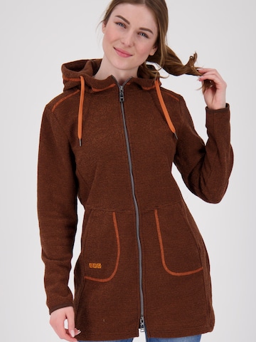 LPO Fleece Jacket 'KENNEWICK II' in Brown: front