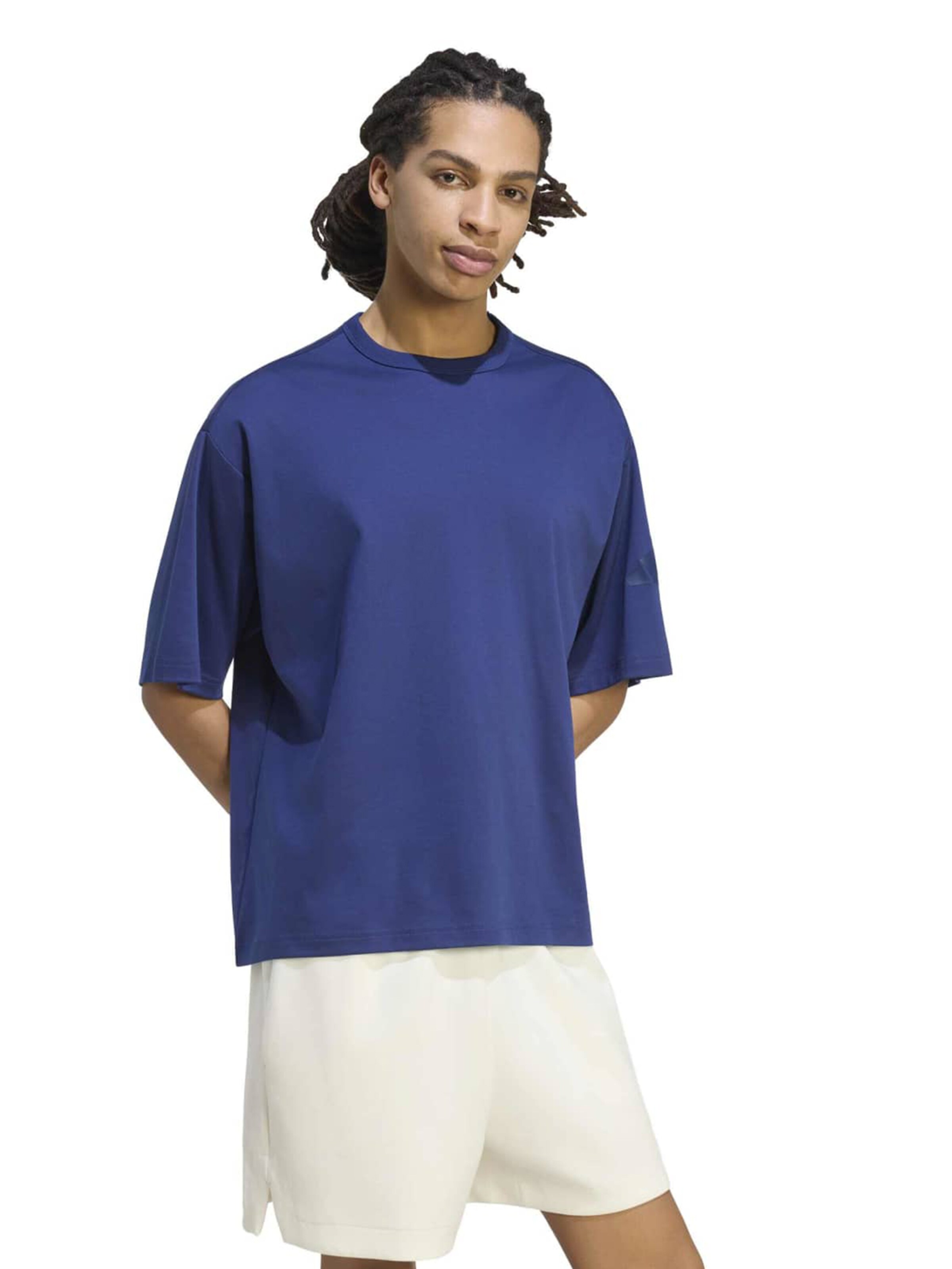 ADIDAS SPORTSWEAR Funkcionalna majica | modra barva: sprednja stran