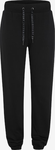 Jette Sport Pants in Black: front