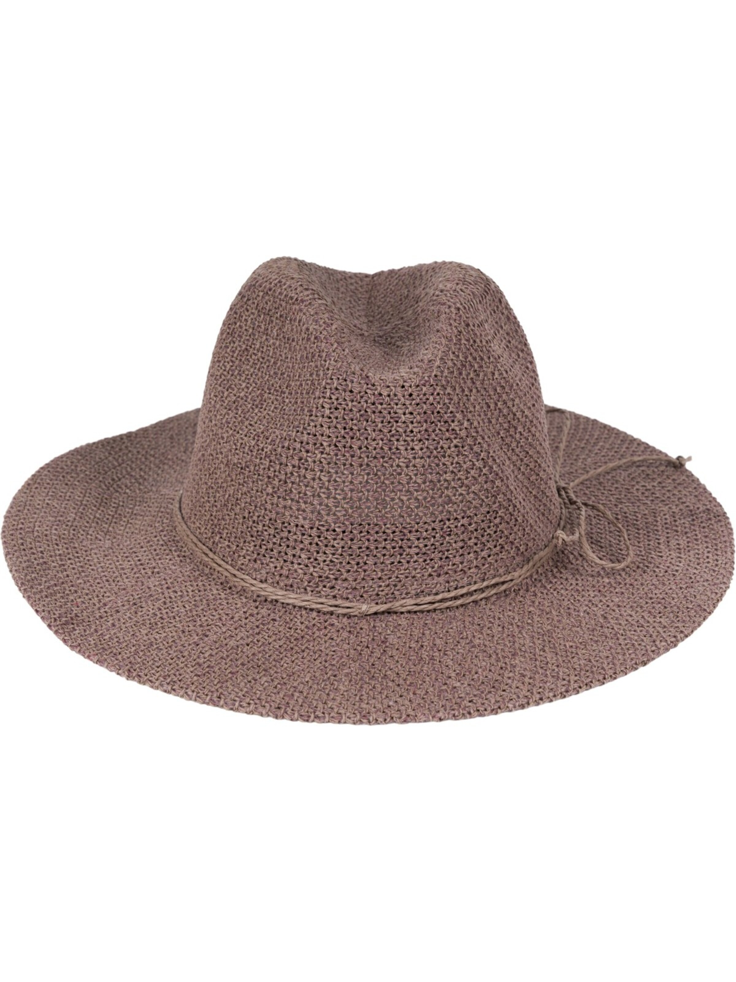 styleBREAKER Hut 'Panama Strohhut'‌ in Lila