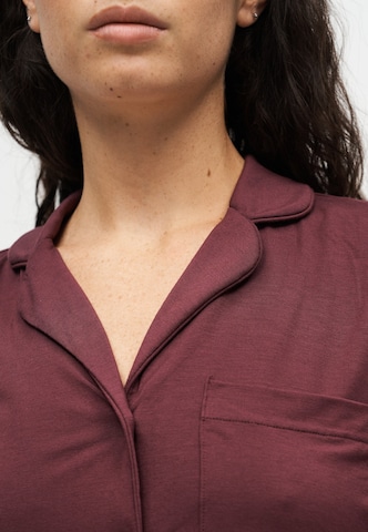 Hunkemöller Pajama Shirt 'Essential' in Purple