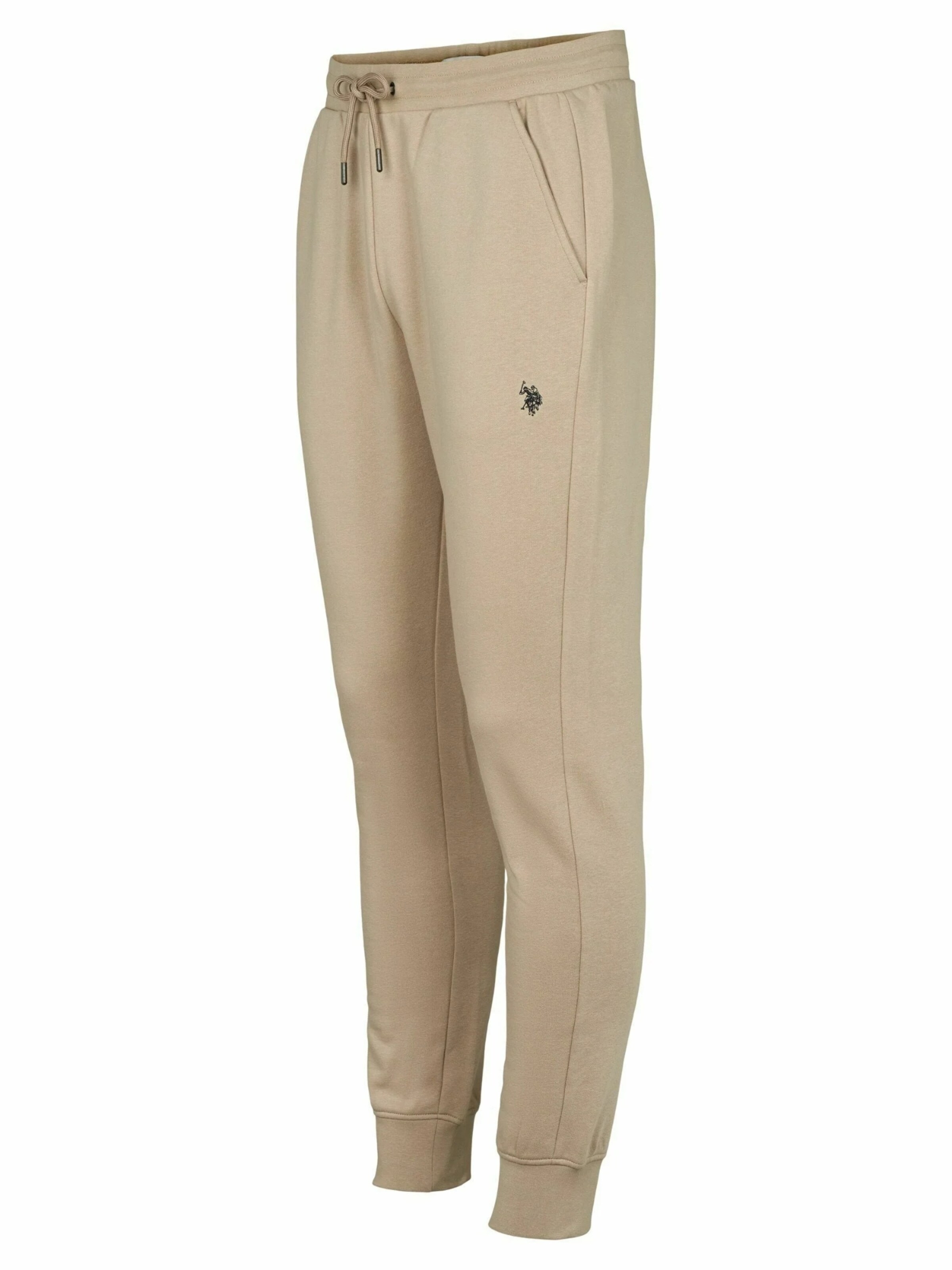 U.S. POLO ASSN. Tapered Bukser ' Terkel ' i beige
