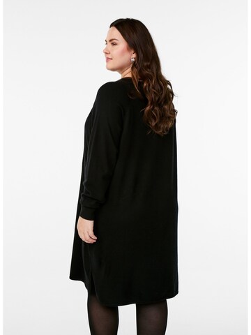 Abito in maglia 'Caella' di Zizzi in nero