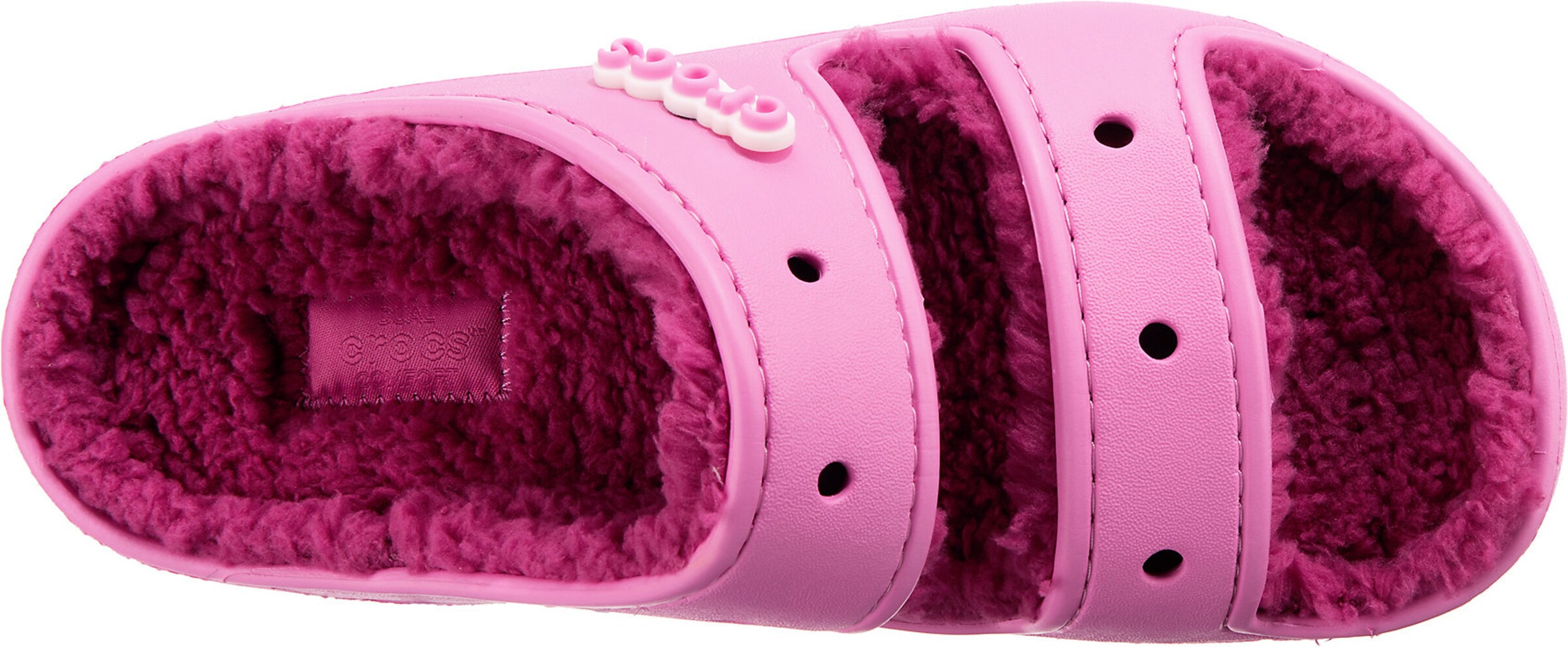 Crocs - Pantufa 'Classic Cozzzy' em rosa