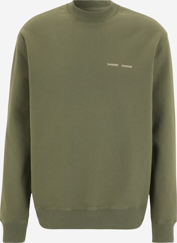 Samsøe Samsøe Sweatshirt 'Norsbro' in Green: front