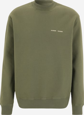 Samsøe SamsøeSweater majica 'Norsbro' - zelena boja: prednji dio